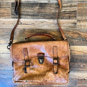 Frye Leather  Messenger  Bag